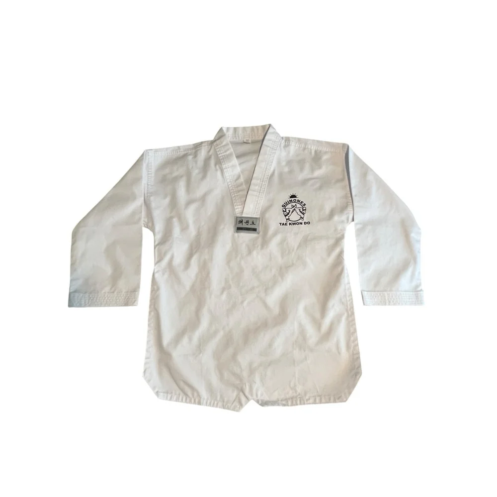 Taekwondo Gi Set Quinones Youth Large White Uniform